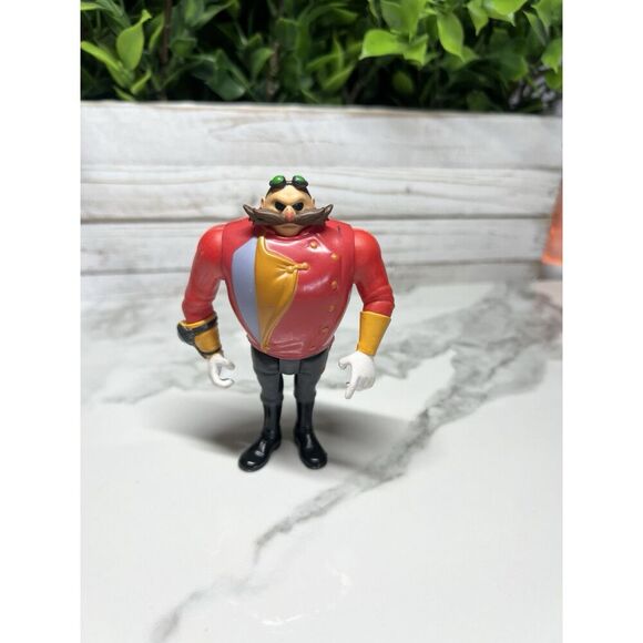 Tomy Dr. Robotnik Eggman Action Figure Toy Sega Sonic The Hedgehog 4" Inch - Picture 1 of 5